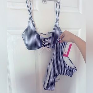 Sale* Cheeky Striped Bikini (bundle 3 for $30)